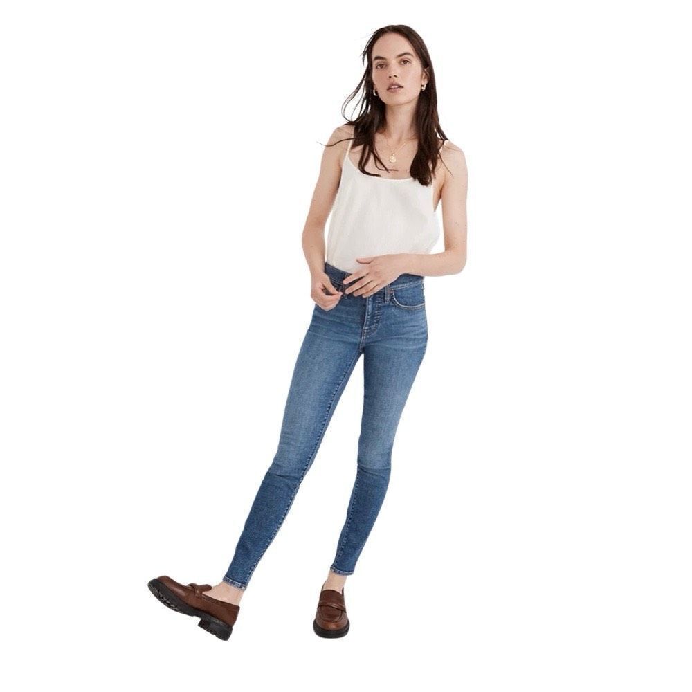 Madewell 9" High-rise skinny jeans size 25
